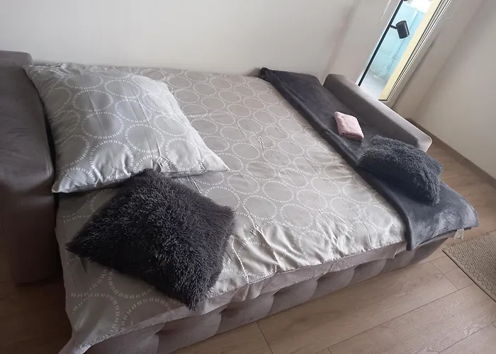 Nowoczesne Mieszkanie Z Odleglym Widokiem Na Morze شقة